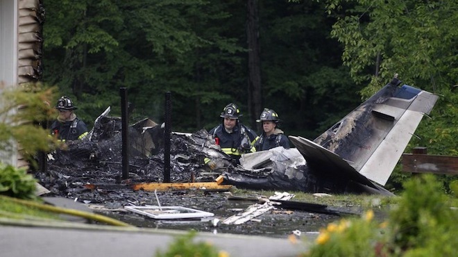 Три человека погибли при крушении самолёта в штате Массачусетс